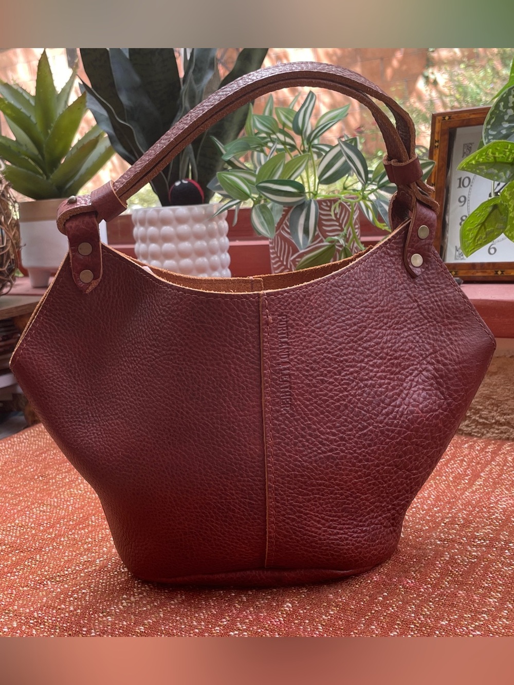 Portland Leather Kangaroo Nutmeg PLG